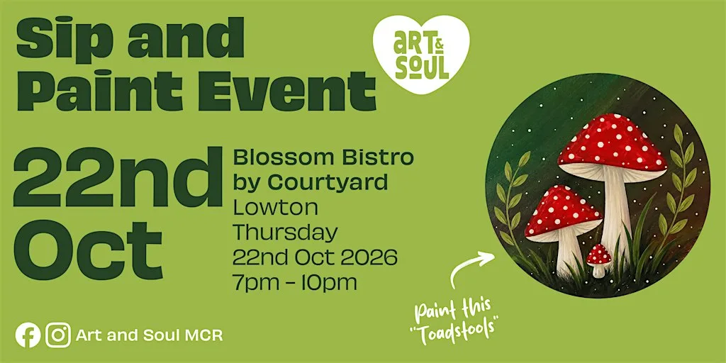 Sip and Paint Night at Blossom Bistro by Courtyard, Lowton at Blossom Bistro by Courtyard