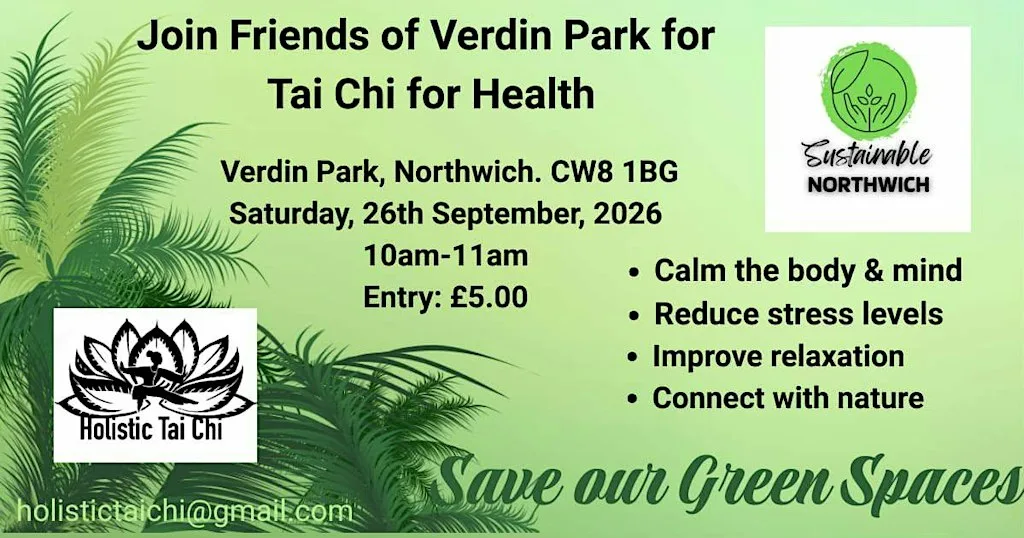 Holistic Tai Chi in Verdin Park Northwich