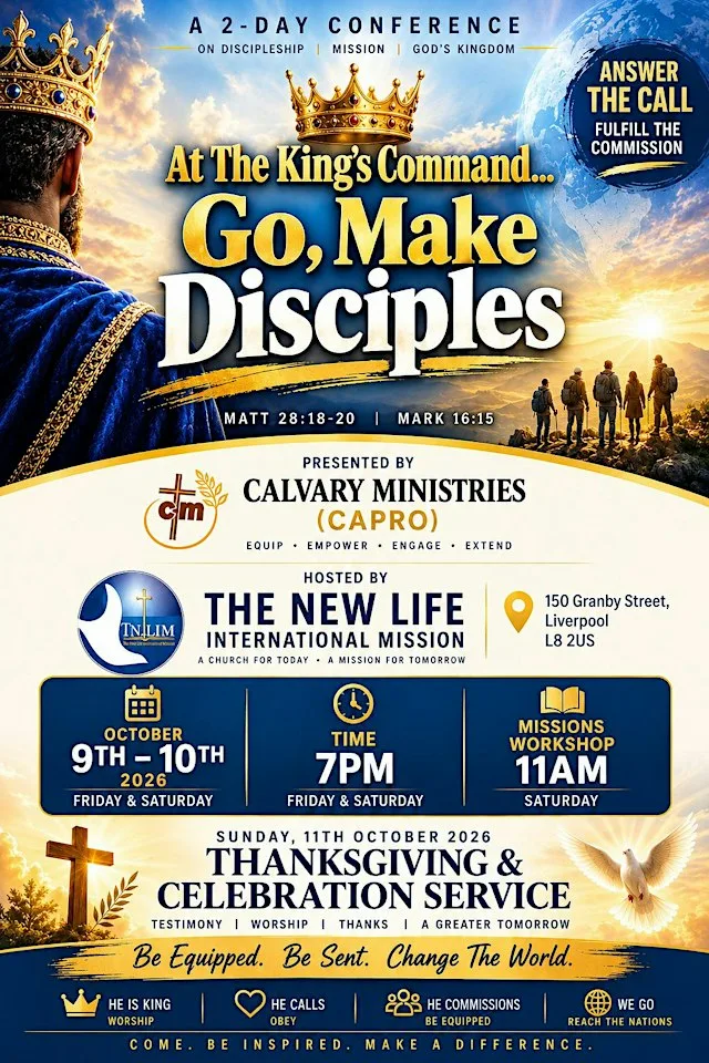 At The King's Command: Go, Make Disciples