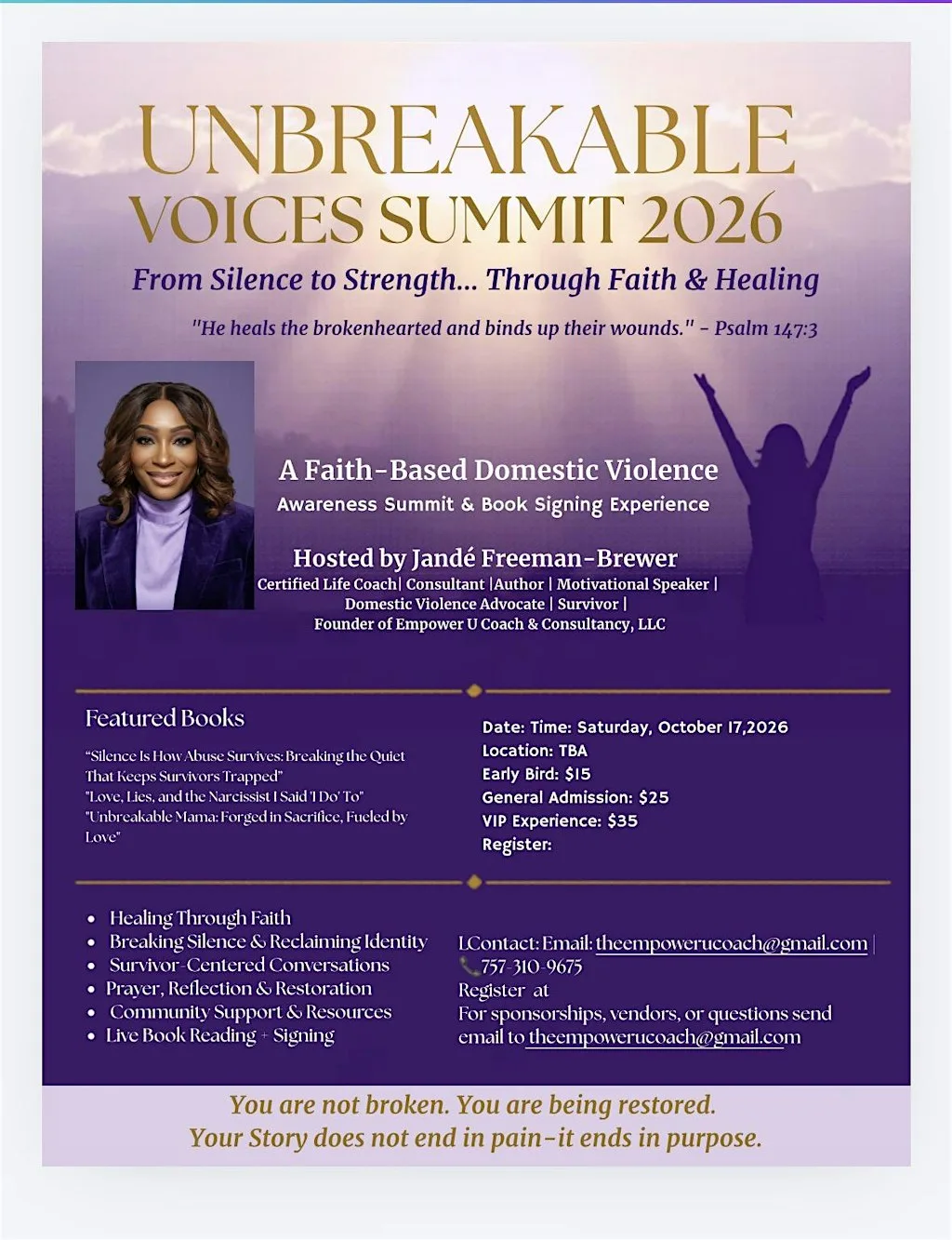 Unbreakable Voices Summit 2026