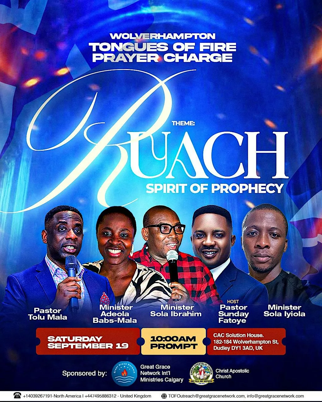 Wolverhampton tongues of Fire Prayer Recharge