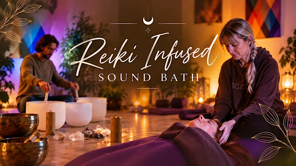 Reiki Infused Sound Bath at Karinya Yoga