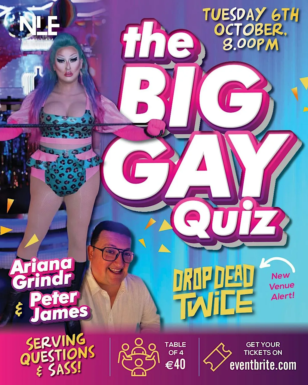 The Big Gay Quiz at Drop Dead Twice