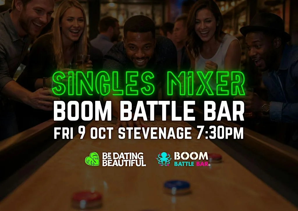 Stevenage Singles Games Night | alternative to speed dating at Boom Battle Bar Stevenage