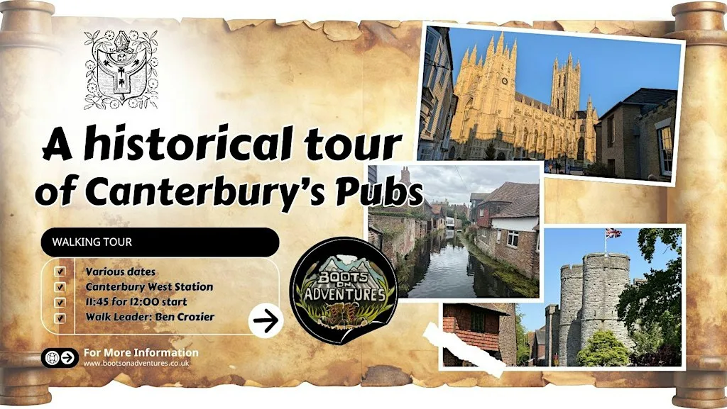 A historical tour of Canterbury's Pubs - SAINTS AND SINNERS
