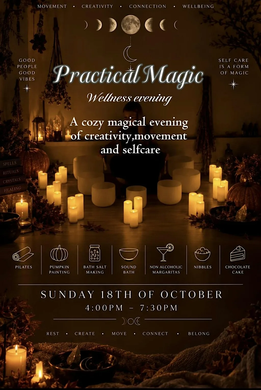 Practical magic wellness event