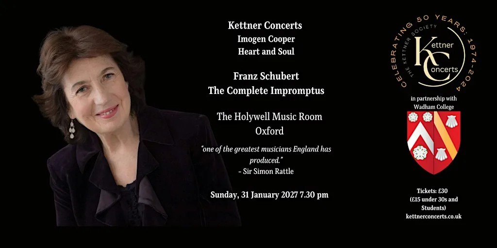 Imogen Cooper | Heart and Soul | Schubert - Complete Impromptus