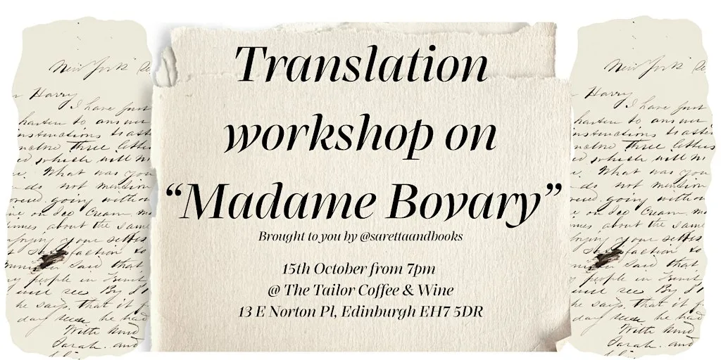 Translation Workshop on "Madame Bovary"