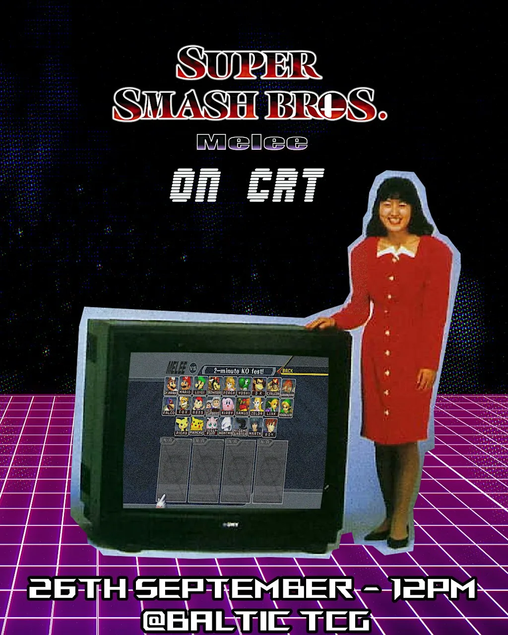 Smash Tournament on CRTs