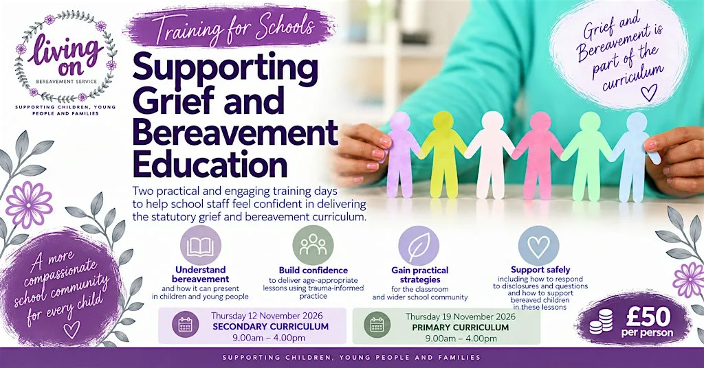Grief & Bereavement Education Training day For Secondary Staff