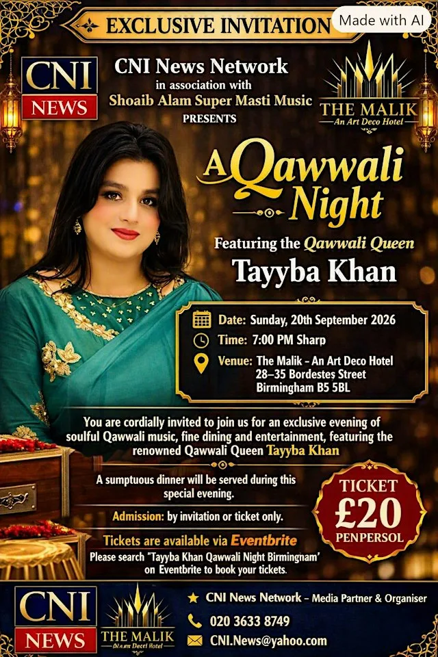 Tayyba Khan Qawwali Night Birmingham