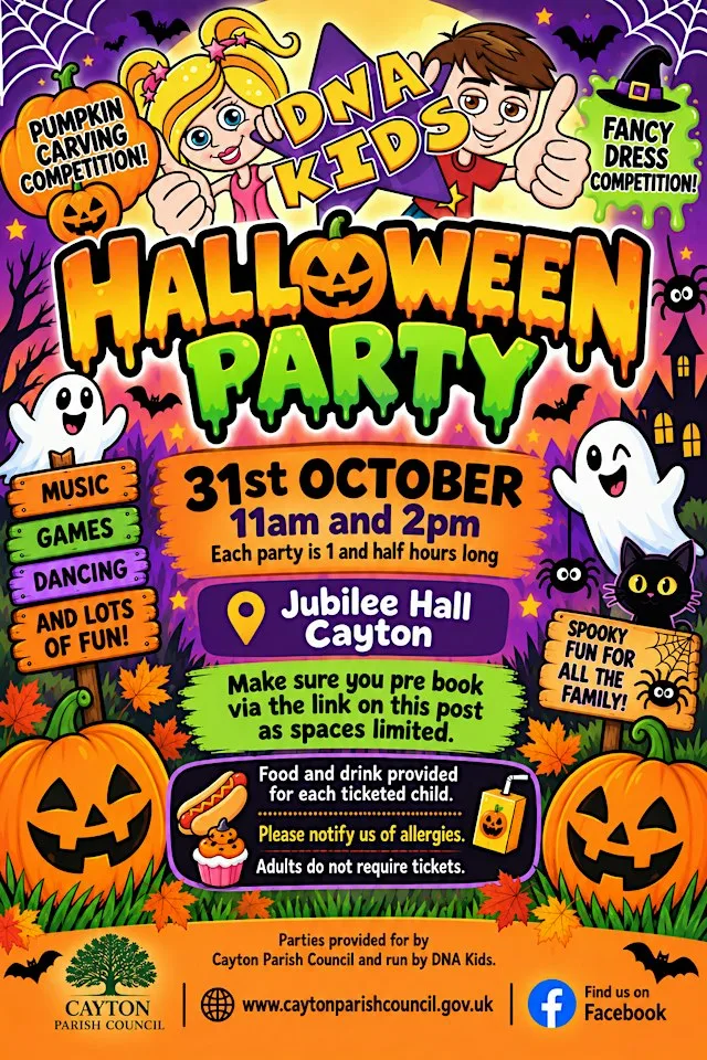 Cayton Parish Halloween Party