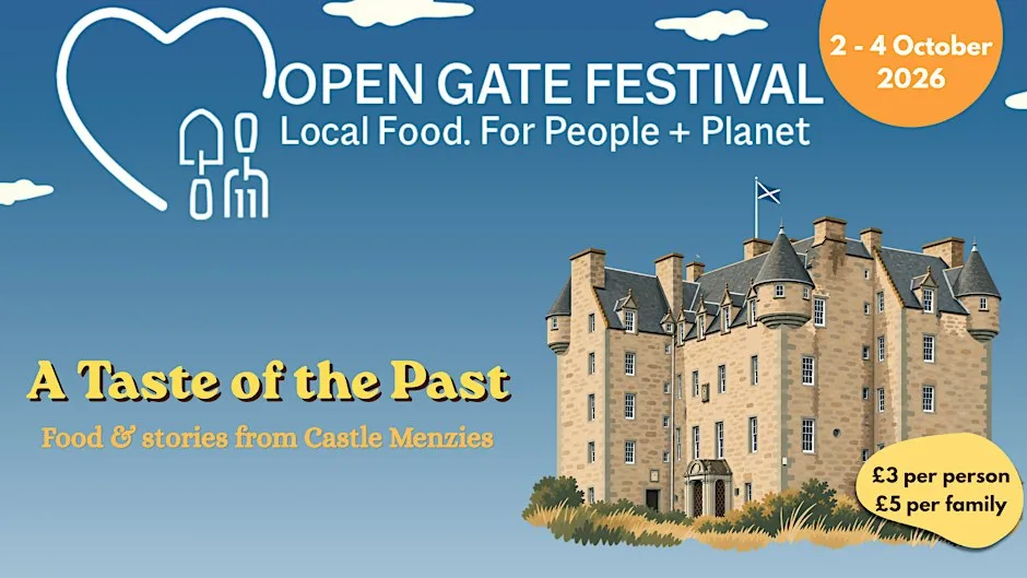 A Taste of the Past - Food & stories from Castle Menzies at Castle Menzies