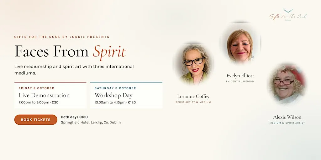 Faces From Spirit: Live Mediumship & Spirit Art Demonstration + Workshop