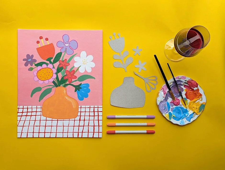 Sip & Paint at the Pub at The Drapers Arms