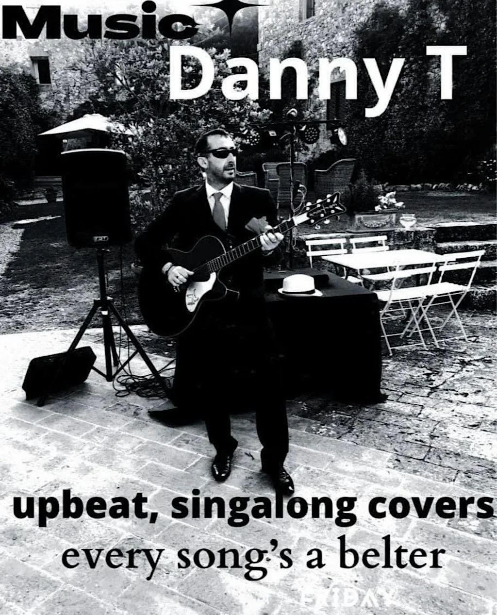 An evening of live music with Danny T at Ashbury Lounge