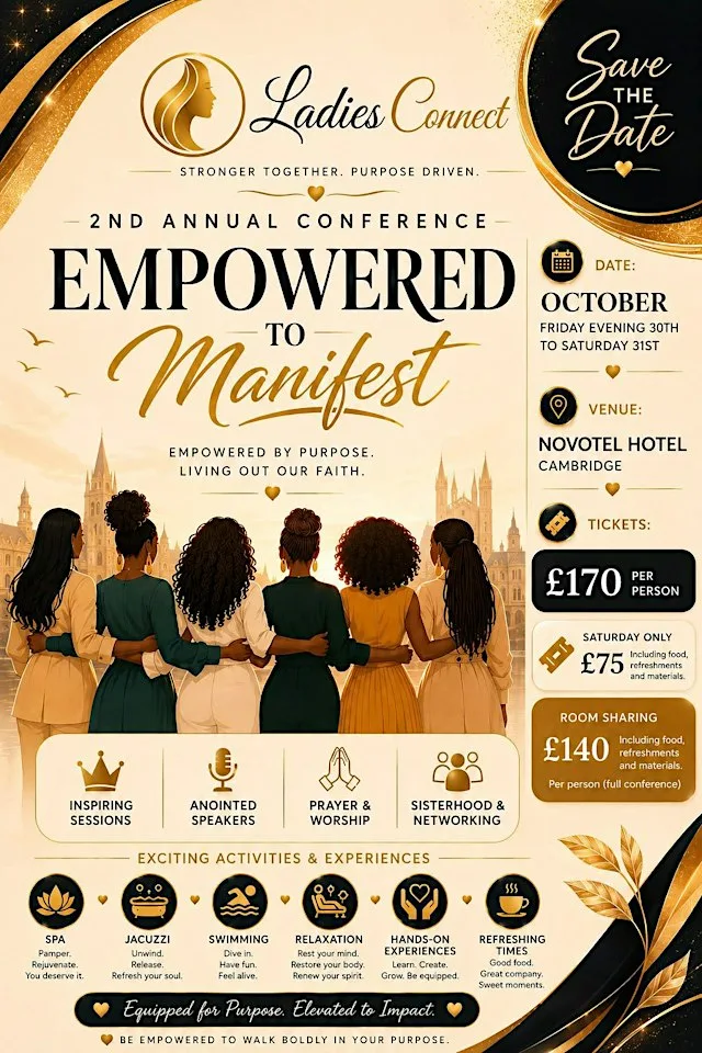 Ladies Connect 2nd Annual Conference 2026 at Novotel Cambridge North