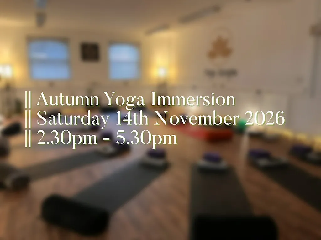 Manchester Autumn Yoga Immersion