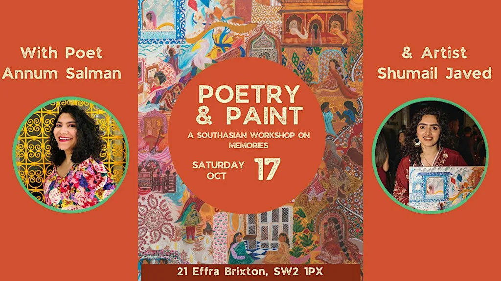 A South Asian Poetry and Paint Workshop