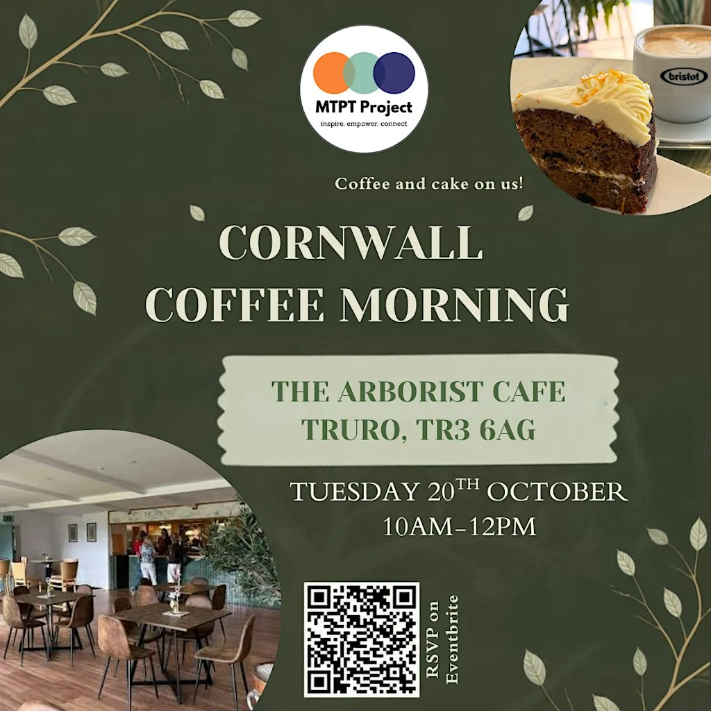 MTPT Project Cornwall Coffee Morning at the arborist cafe
