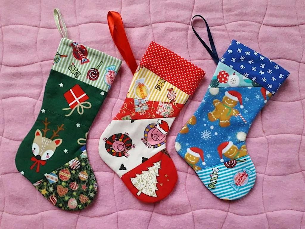 Make your own Quilted Christmas Stocking
