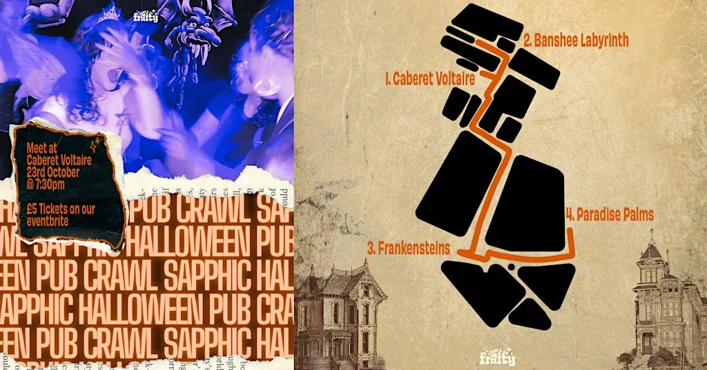 Sapphic Pub Crawl at Cabaret Voltaire