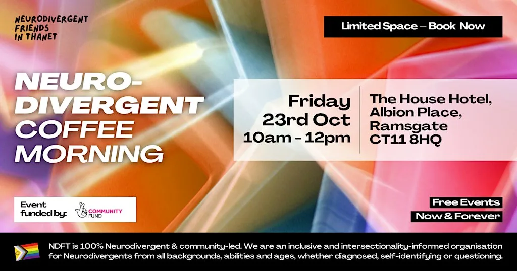 October Coffee Morning - Neurodivergent Friends in Thanet