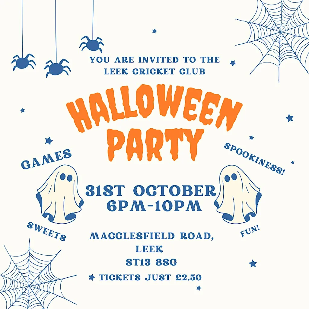 Leek Cricket Club Halloween Party