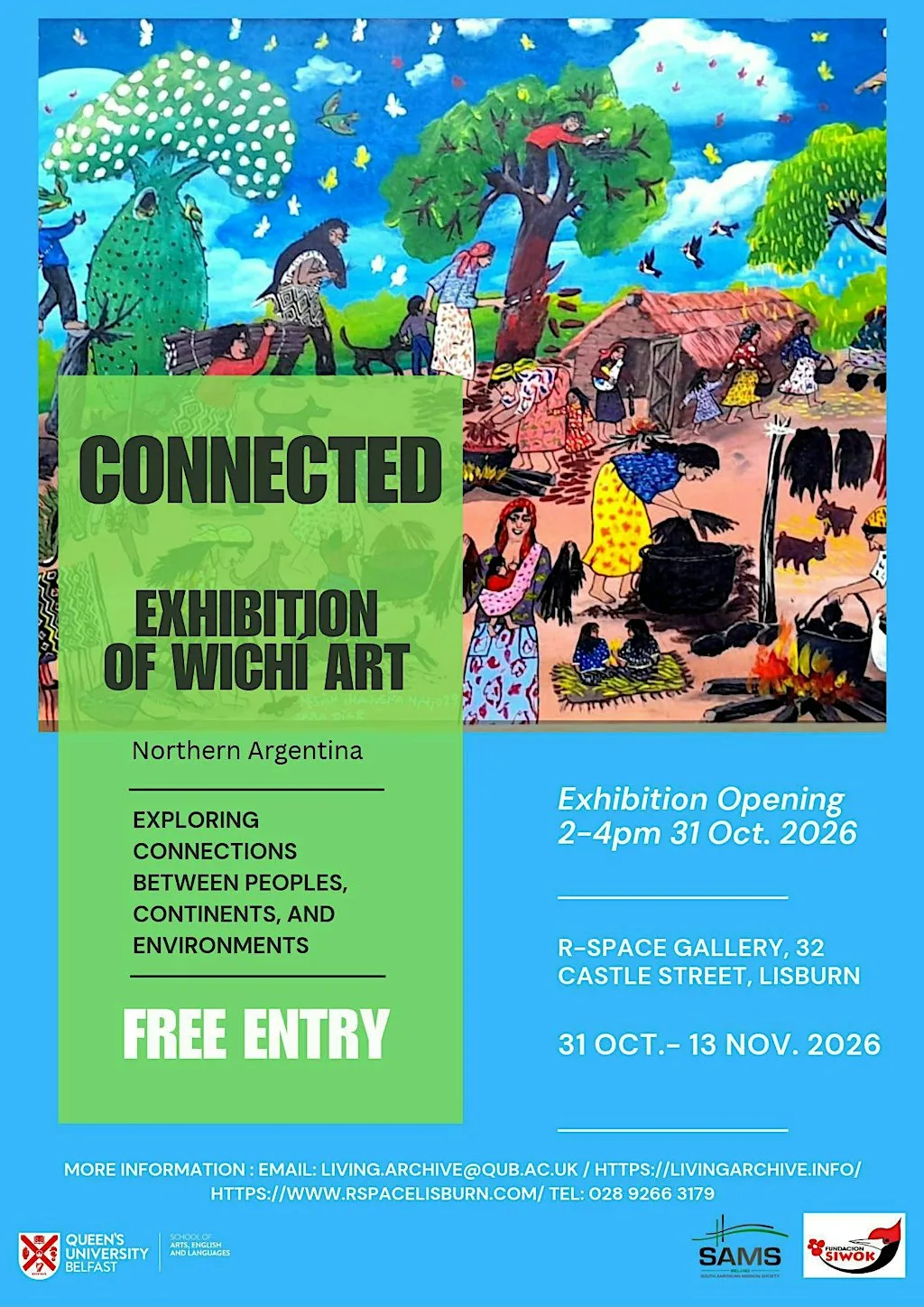 Connected: Wichí Art, Northern Argentina (31 Oct. - 13 Nov. 2026)
