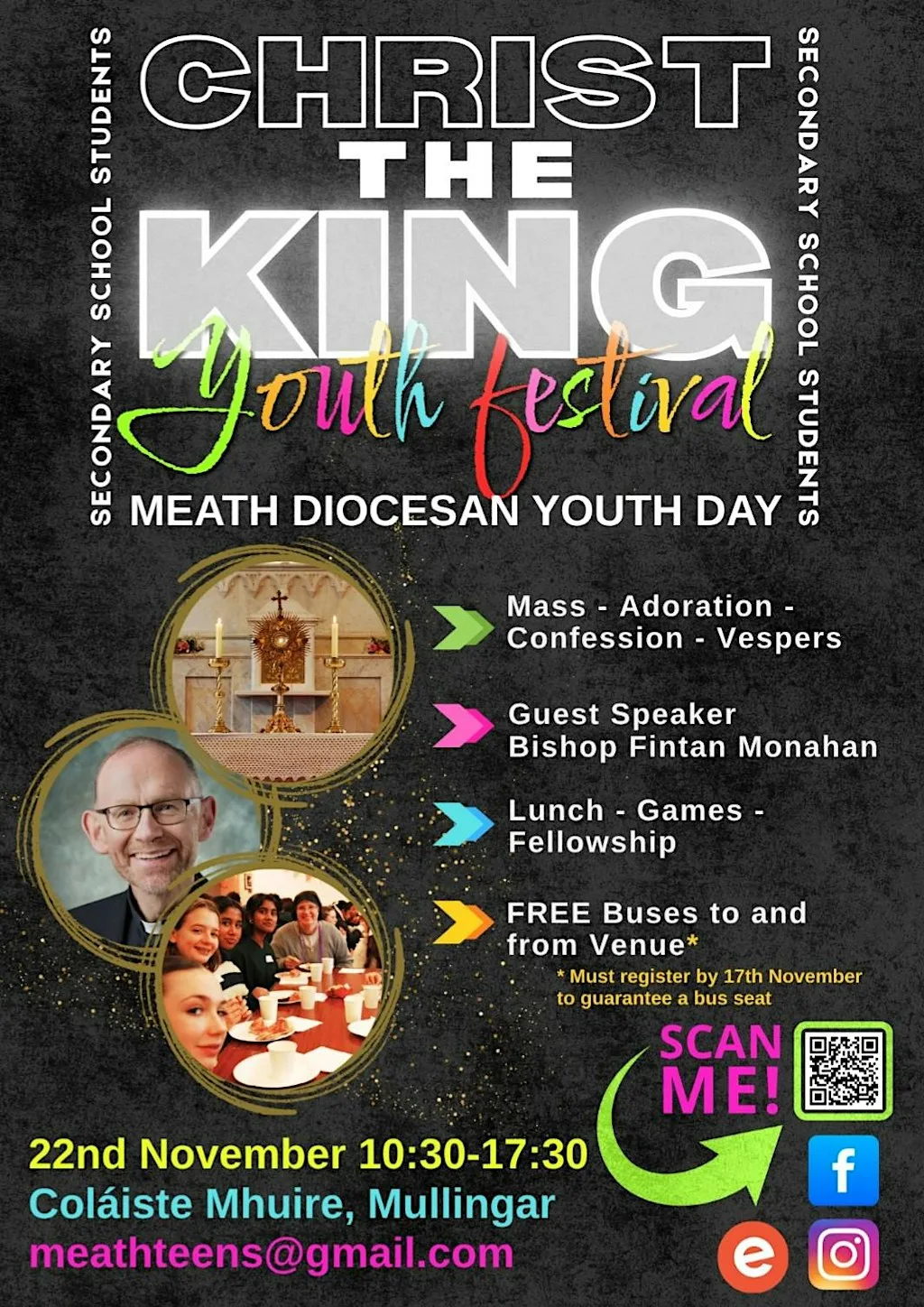 Christ the King Youth Festival 2026 at Coláiste Mhuire, Mullingar