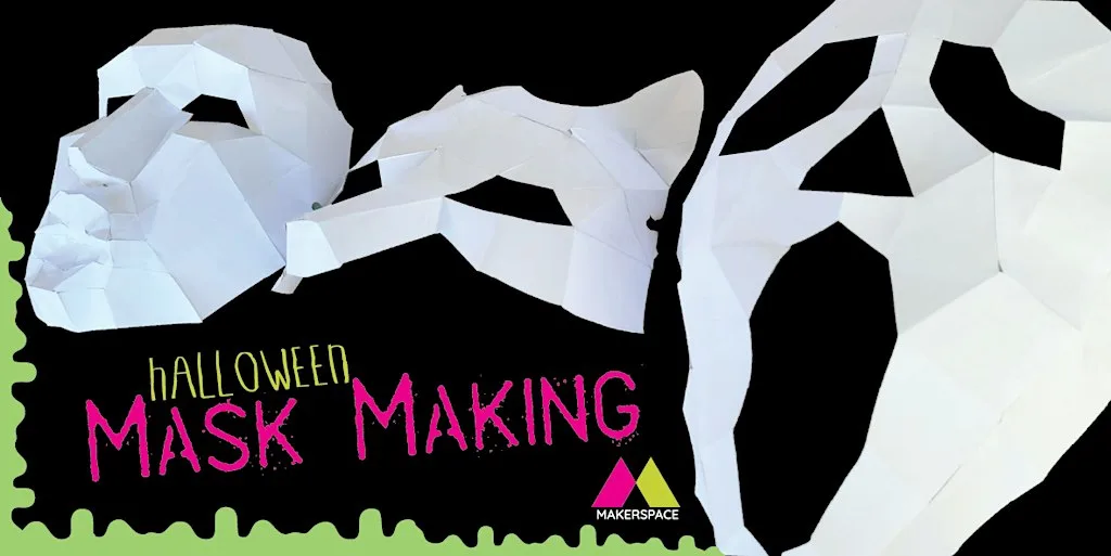 Halloween Mask Making at Makerspace Hull