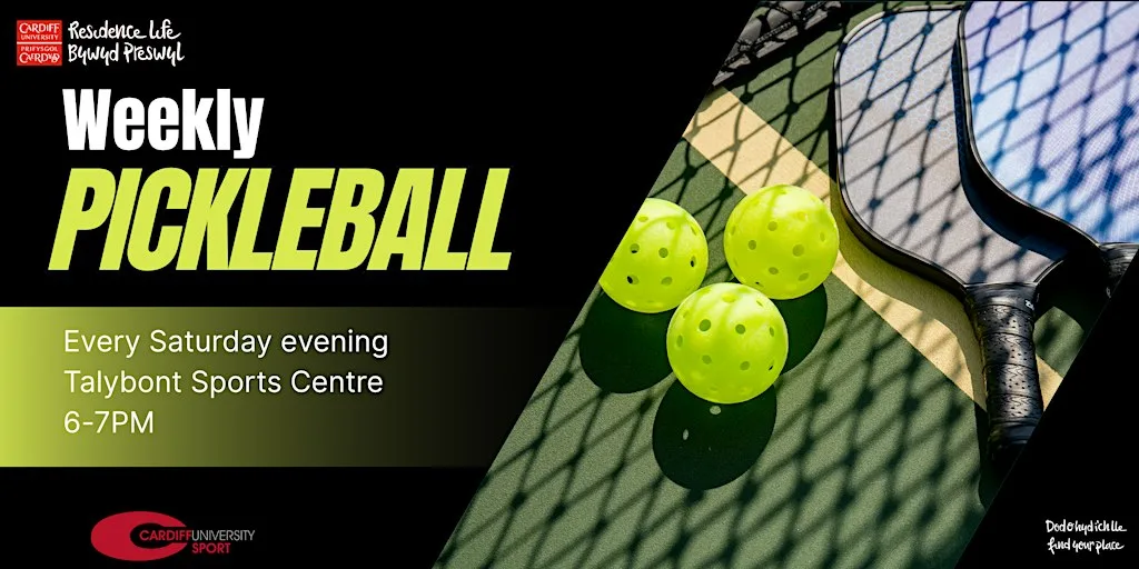 Weekly Pickleball | Wythnosol Bêl-Picl at Talybont Sports Centre