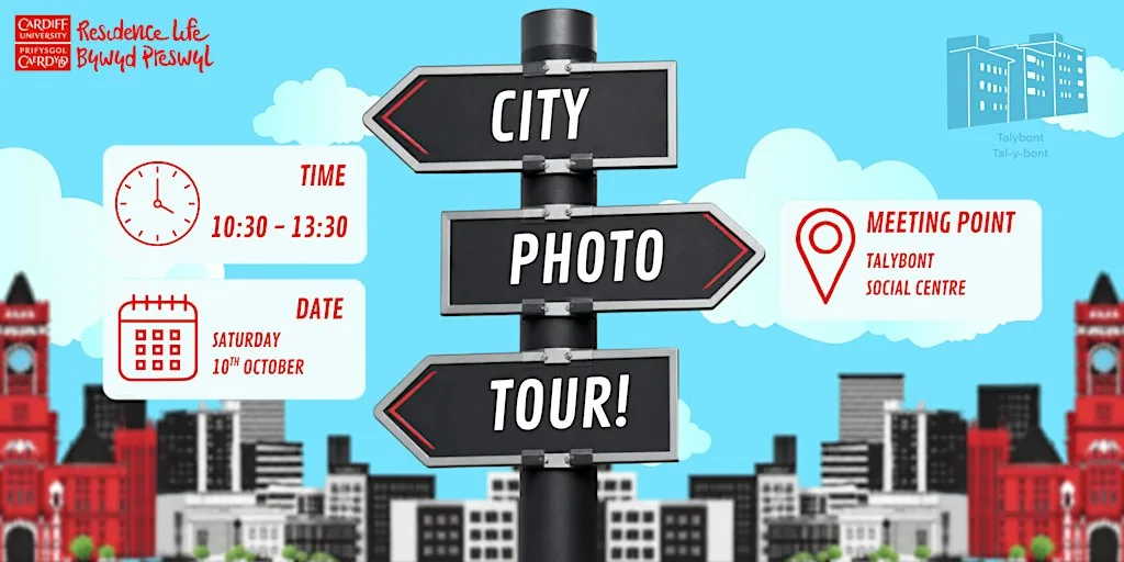 City Photo Tour ¦ Taith Lluniau trwy'r Ddinas