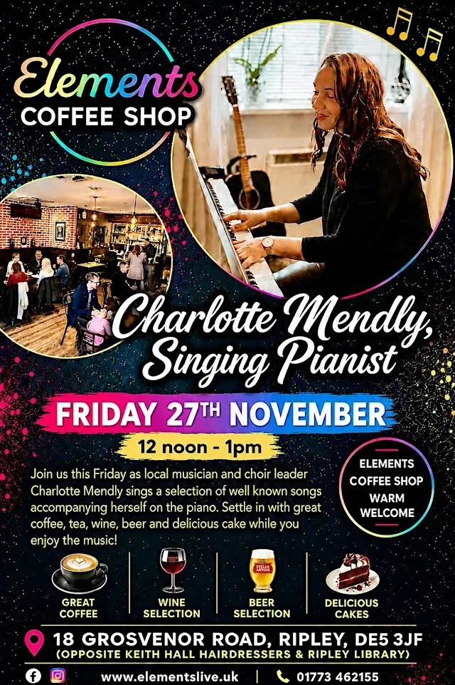 Charlotte Mendly, Singing Pianist