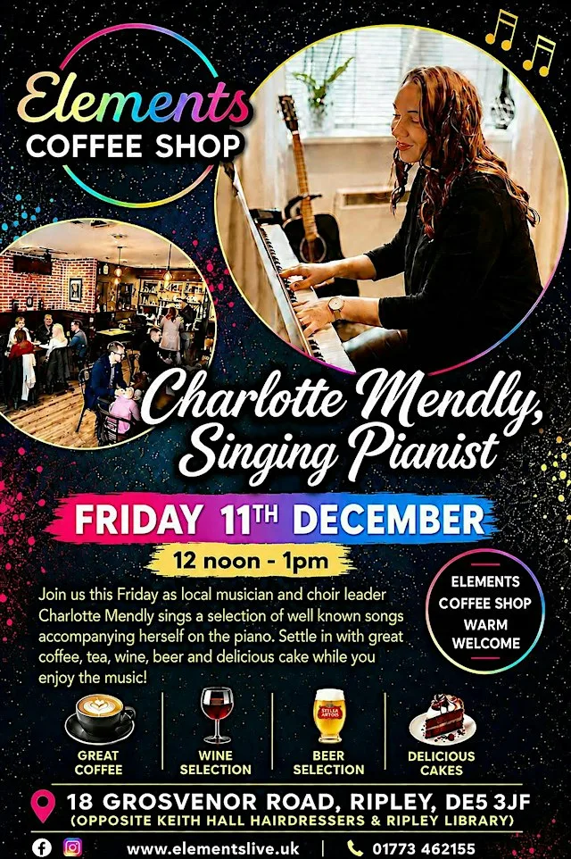 Charlotte Mendly, Singing Pianist