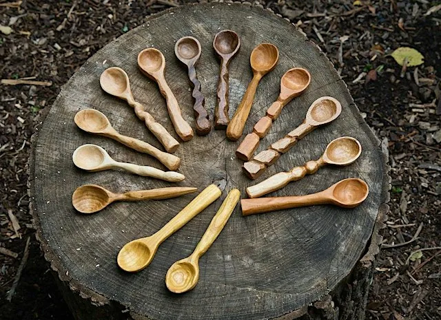 Carve a Botanical Spoon - a 4-hour Workshop by the Sea