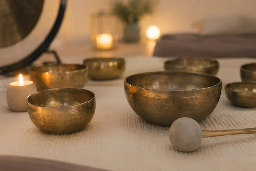 Crystal Bowl Sound Bath at Allas Studio