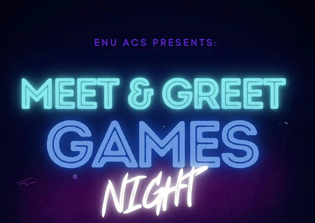 ENU ACS MEET & GREET GAMES NIGHT at Edinburgh Napier University Merchiston Campus
