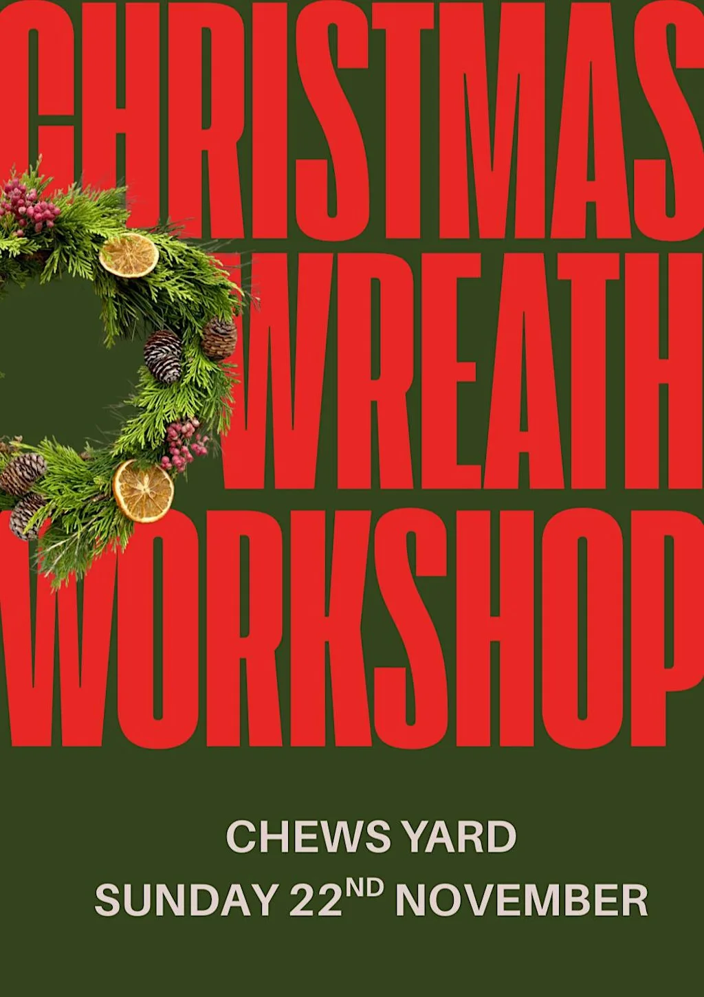 WREATH MAKING WORKSHOP