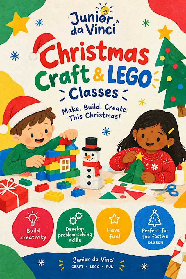 Junior da Vincis Christmas Craft and Lego Classes at Ardgillan Castle and Demesne