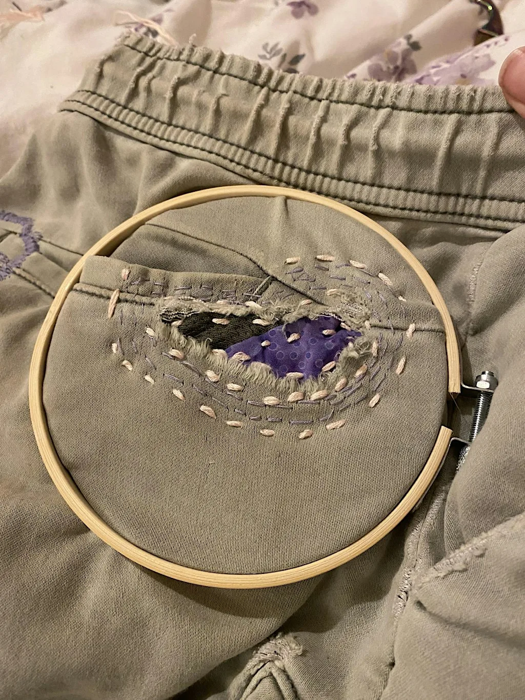 Visible Mending with Natalie at The Pitt