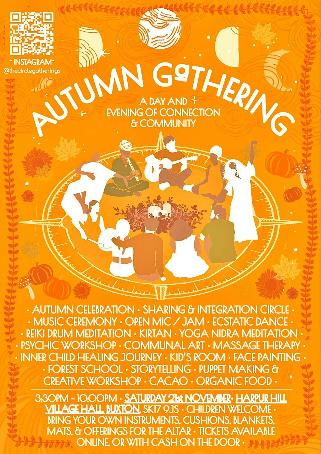 The Autumn Gathering ~ Buxton at Harpur Hill Village Hall