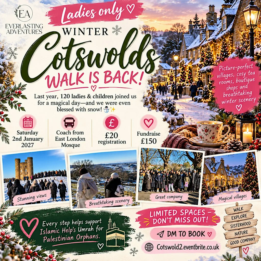 Annual Cotswold Winter Walk at London Muslim Centre