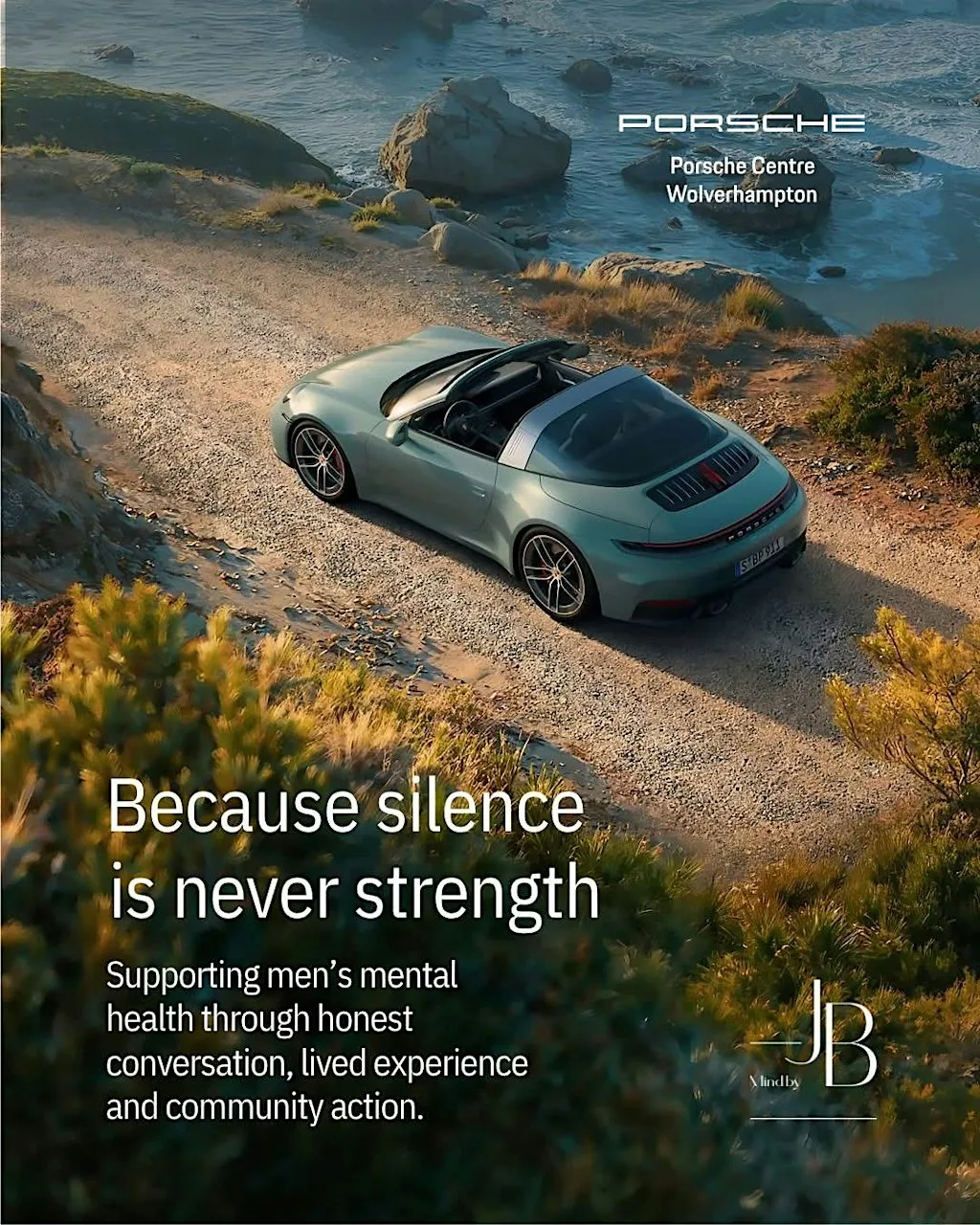 Because silence is never strength