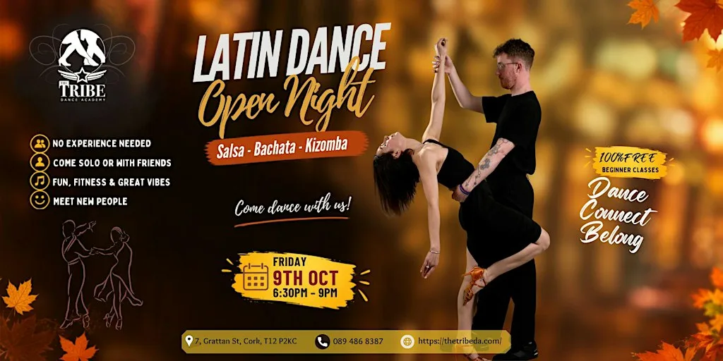 FREE Beginner Latin Dance Open Night — Find Your TRIBE This Autumn