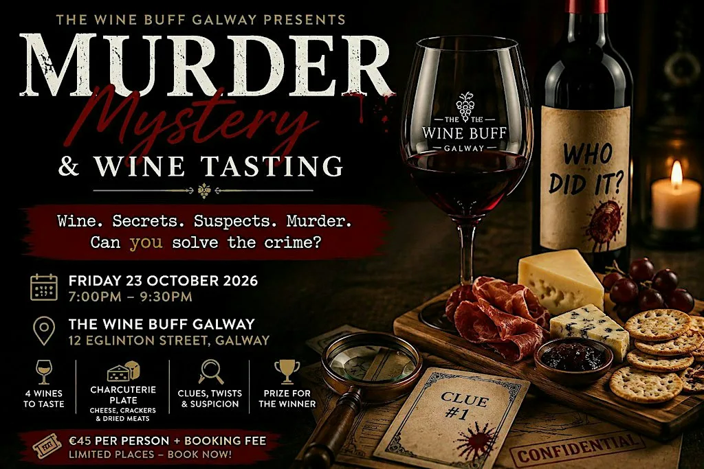 Murder Mystery & Wine Tasting at The Wine Buff Galway