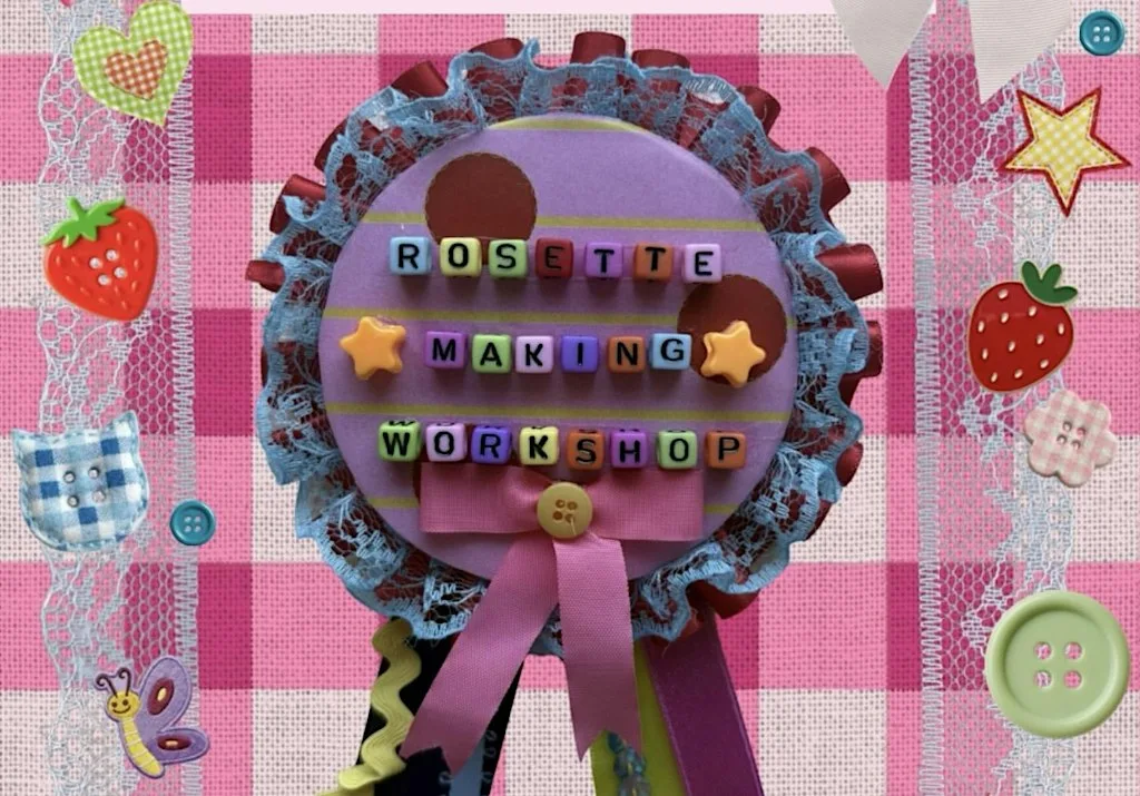 Jelly’s Craft Club x Curly Femme Fashion: Queer Rosette Workshop
