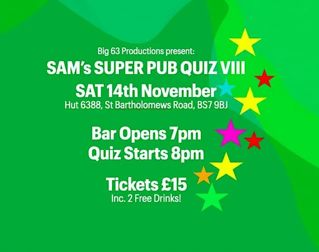 Sam's Super Pub Quiz VIII at Scout Hut 6388