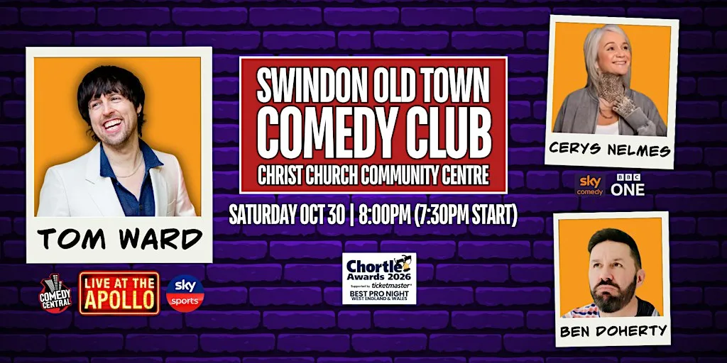 Swindon Old Town Comedy Club Live at Christ Church Community Centre at Christ Church Community Centre
