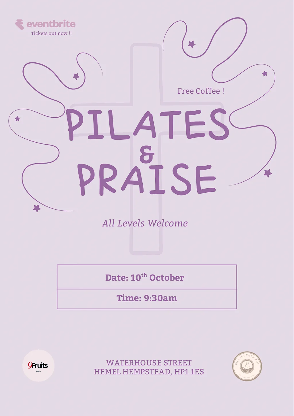 Pilates & Praise at The Salvation Army (Church)